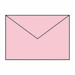 Coloretti Briefumschläge 5 Stück C5 rosa
