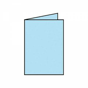 Briefkarte A6 HD 5ST himmelblau COLORETTI 220706517