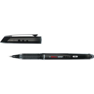 Pilot Tintenroller V Ball Grip - 0,6 mm, schwarz