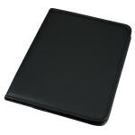 Alassio Schreibmappe SAVONA - A4, Lederimitat, schwarz
