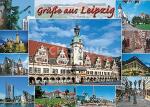 Postkarte Leipzig Altes Rathaus - 148 x 105mm
