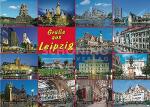 Postkarte Leipzig Grüße aus Leipzig - 148 x 105mm