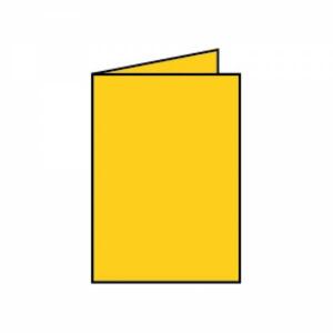 Coloretti Karten 5 Stück B6 Hd-Pl 225g Goldgelb