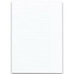 Kanzleipapier "Office", A3/A4 gefalzt, 80 g/m², liniert Rand re 250 B