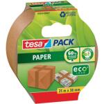 tesa Verpackungsklebeband tesapack Papier - 25 m x 38 mm,...