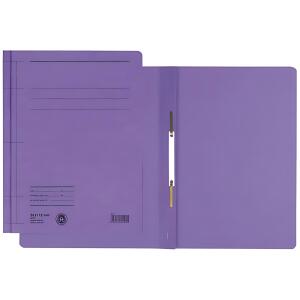 LEITZ Schnellhefter A4 250Blatt kfm. Heftung Manilakarton (RC) violett