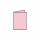 Coloretti Karten 5 Stück A7Hd rosa