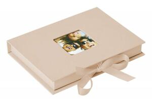 Foto-Geschenkbox Fun creme, bis 13x18cm