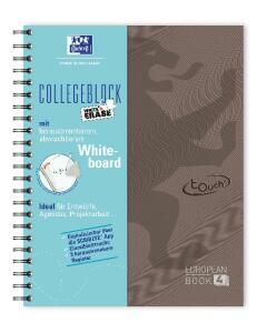 Oxford TOUCH European book 4, A4+, 120 Blatt, incl. Whiteboard, braun
