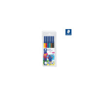 Fasermaler Noris Club 6er Etui - Strichstärke: 1,0 mm