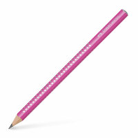 Faber Castell Bleistift Sparkle Jumbo B pearl pink
