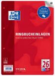 Oxford Ringbucheinlagen, A4 50 Blatt, Lineatur 26...