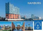 Postkarte Hamburg Moin moin