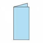 Coloretti Karten 5 Stück DL himmelblau