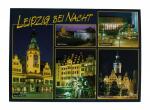 Postkarte Leipzig Leipzig bei Nacht - 148 x 105mm