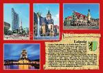 Postkarte Leipzig Historisches Leipzig - 148 x 105mm