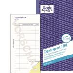 Zweckform 1301 Tagesrapport, 1. und 2. Blatt bedruckt,...