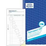 Zweckform 1301 Tagesrapport, 1. und 2. Blatt bedruckt,...