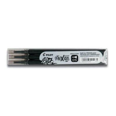 Pilot Tintenrollermine FriXion BLS-FRP5 - 0,3 mm, schwarz, 3er Pack