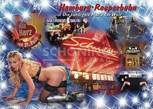 Postkarte Hamburg HAMBURG REEPERBAHN