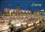 Postkarte Leipzig Weihnachtsmarkt - 148 x 105mm