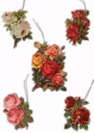 Geschenkanhänger Dunkle Rosen