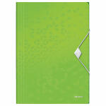LEITZ 4599 Eckspannermappe WOW A4 PP grün metallic