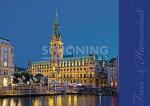 Super-Top-Cards Hamburg RATHAUS BINNENALSTER