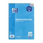 Oxford Ringbucheinlagen, A4, 50 Blatt, Lineatur 20,...