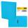 IDENA Ringbuch A4 2 Ringe PP Idena hellblau 20mm
