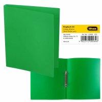 Ringbuch A4 grün 2 Ringe 20mm Rückenbreite -...