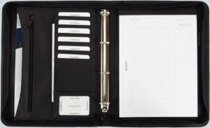 Schreibmappen Set schwarz 30060 35x26,5cm