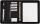 Schreibmappen Set schwarz 30060 35x26,5cm
