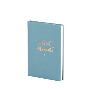 Notizbuch A5 Denim Collect Moments gebunden - 192 S. Bullet Planning