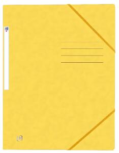 Eckspanner A4 gelb - Oxford TOP FILE+ 390 g/m² Karton