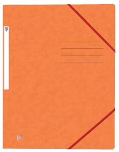 Eckspanner A4 orange - Oxford TOP FILE+ 390 g/m² Karton