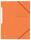 Eckspanner A4 orange - Oxford TOP FILE+ 390 g/m² Karton