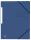 Eckspannmappe TOP FILE+, A4, aus 390 g/m² Karton, dunkelblau