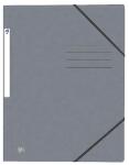 Eckspannmappe TOP FILE+, A4, aus 390 g/m² Karton, grau