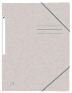 Eckspannmappe TOP FILE+, A4, aus 390 g/m² Karton, beige