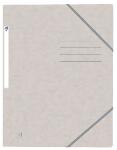 Eckspannmappe TOP FILE+, A4, aus 390 g/m² Karton, beige