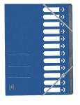 Oxford Ordnungsmappe A4 Karton 390g/m²blau - TOP...