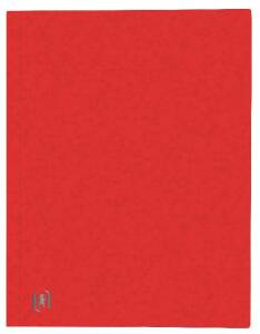 Oxford Aktendeckel A4 Karton 390g/m²rot - TOP FILE+