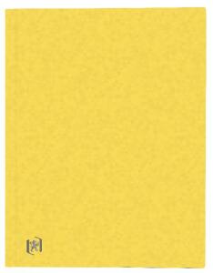 Oxford Aktendeckel A4 Karton 390g/m²gelb - TOP FILE+