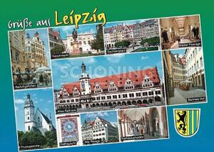 Postkarte Leipzig Altes Rathaus - 148 x 105mm