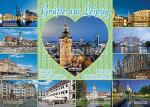 Postkarte Leipzig Grüße aus Leipzig - 148 x 105mm