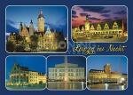 Postkarte Leipzig Leipzig bei Nacht - 148 x 105mm