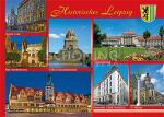 Postkarte Leipzig Historisches Leipzig - 148 x 105mm