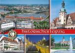 Postkarte Leipzig Historisches Leipzig - 148 x 105mm
