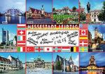 Postkarte Leipzig Messestadt Leipzig - 148 x 105mm